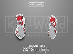 Kitsworld SAV Sticker - Italian Units - 237ª Squadriglia 